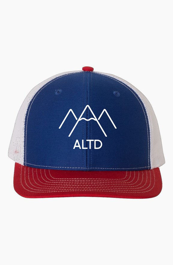 ALTD EMBROIDERED TRUCKER HAT USA